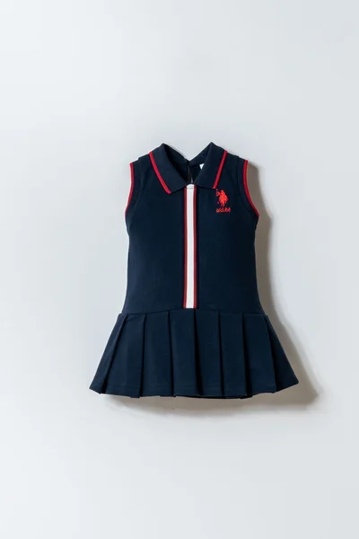 U.S. Polo Assn. U.S. Polo Assn. Baby Girls Navy Dress